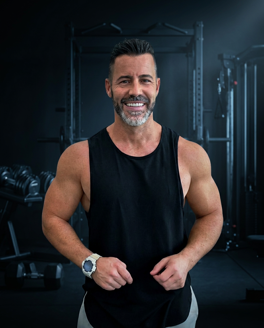 Retrato do treinador fundador da StrongHaus Florida
